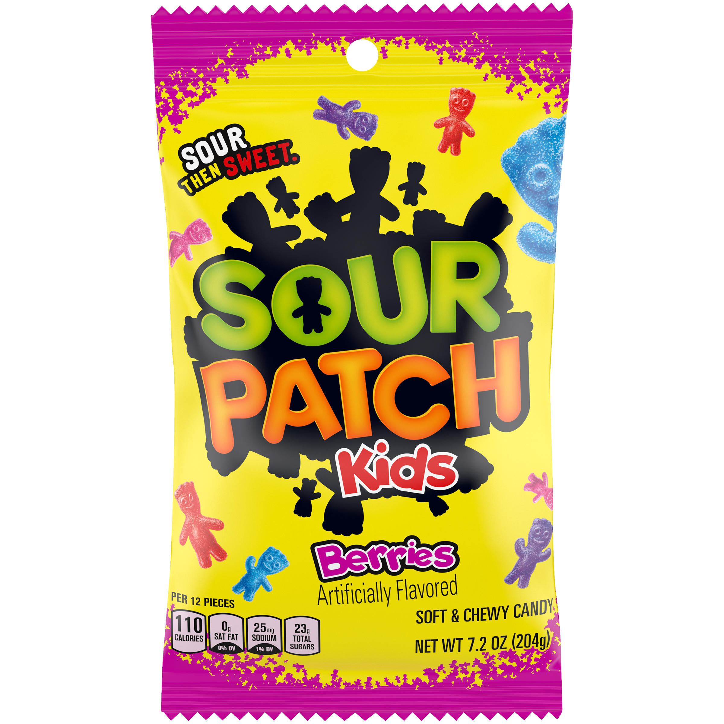 SOUR PATCH KIDS - Berries Peg Bag 12/8OZ