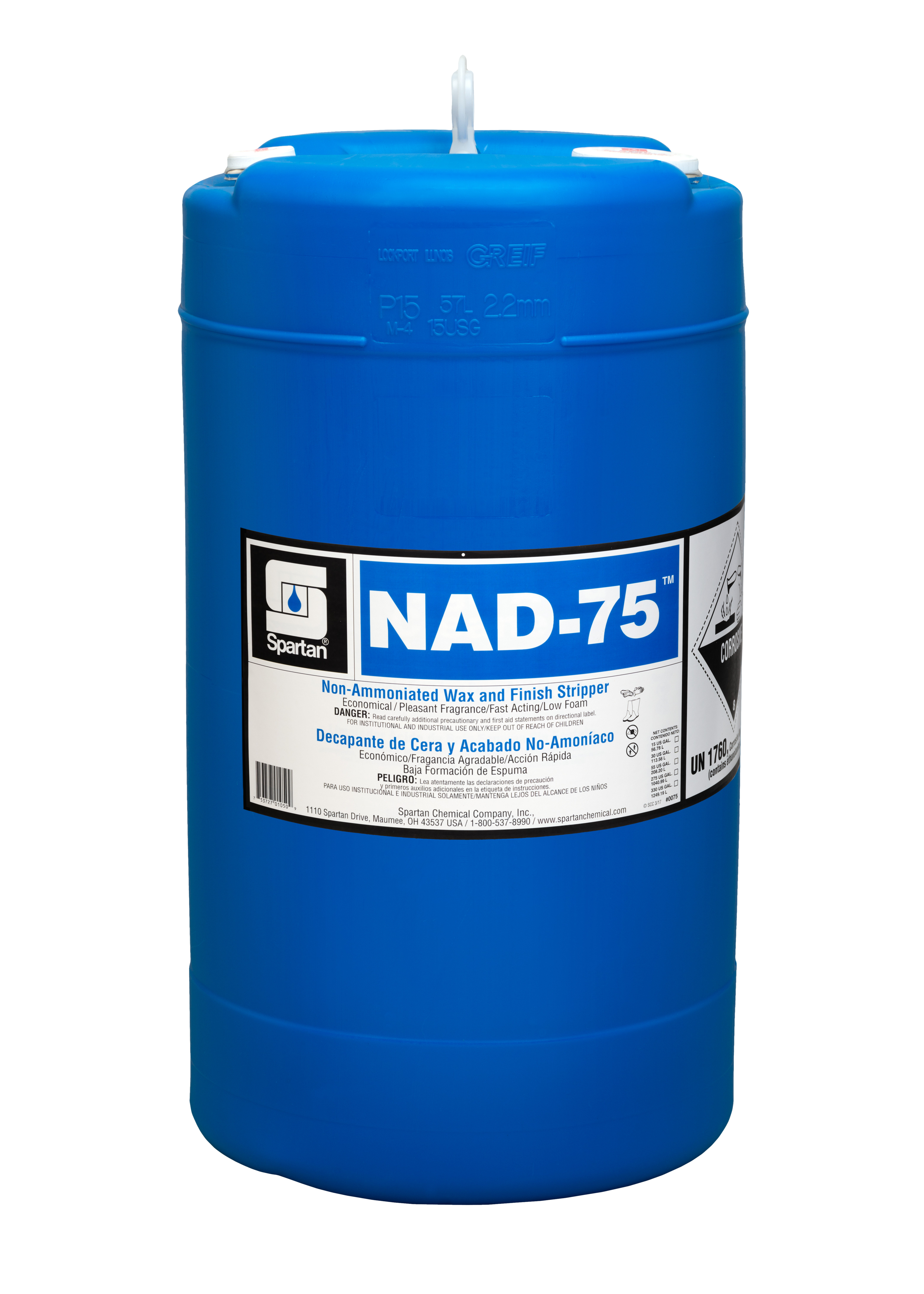 Spartan Chemical Company NAD-75, 15 GAL DRUM