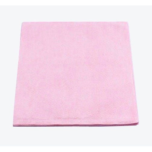 Headrest Cover Polycoated 10" x 10" Rose- 500/Case