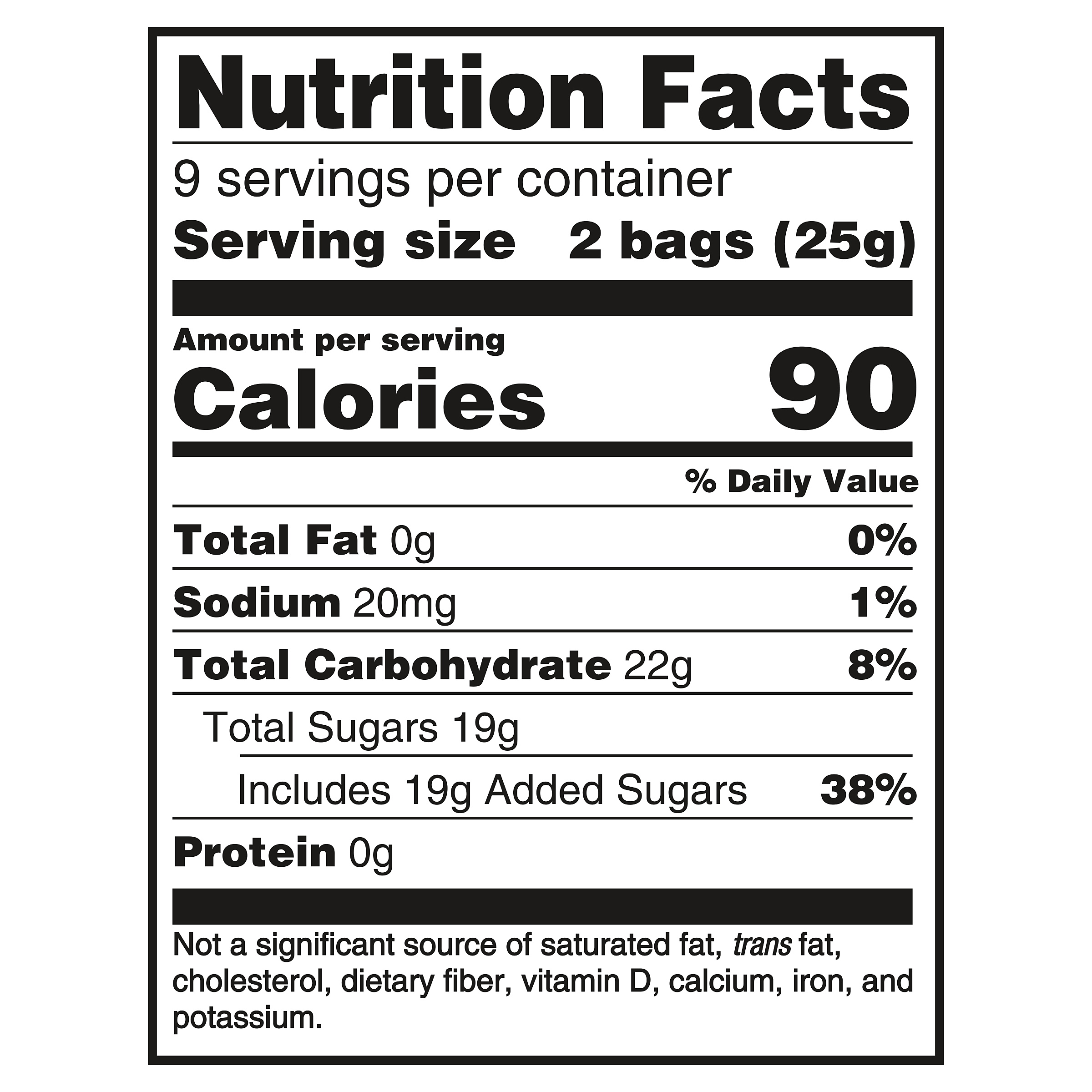 Nutrition Facts