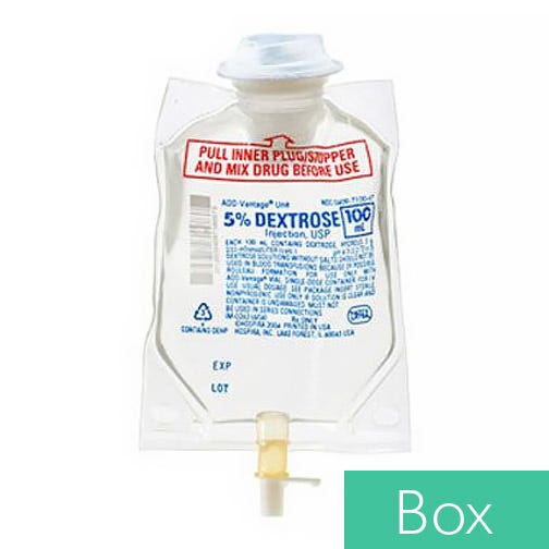 Dextrose 5% 100 ml in Add-Vantage™ Vial - 50/Case