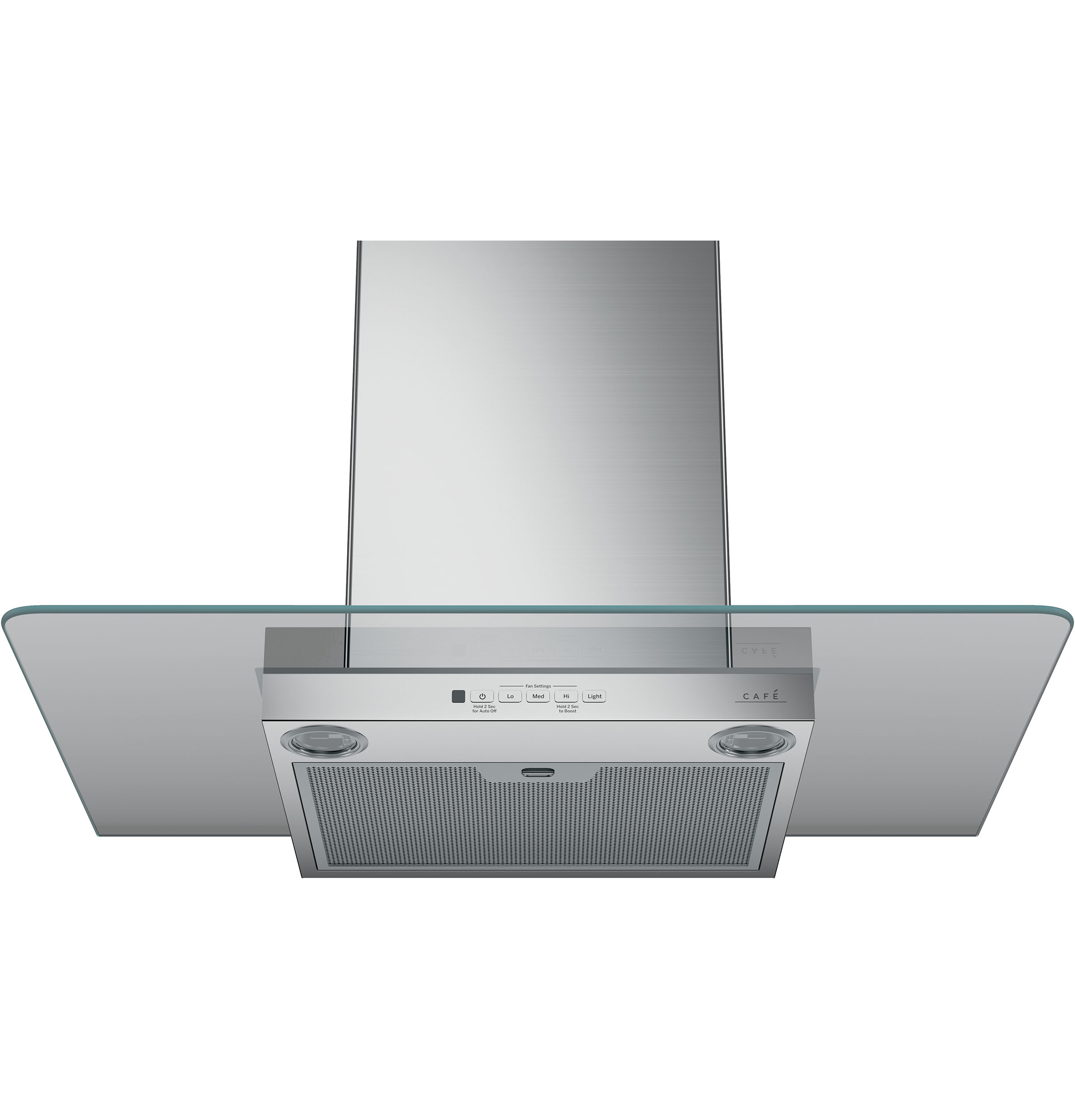 30" Chimney Hood — 350 CFM — Halogen Lighting — Convertible — Not Connectable view 3