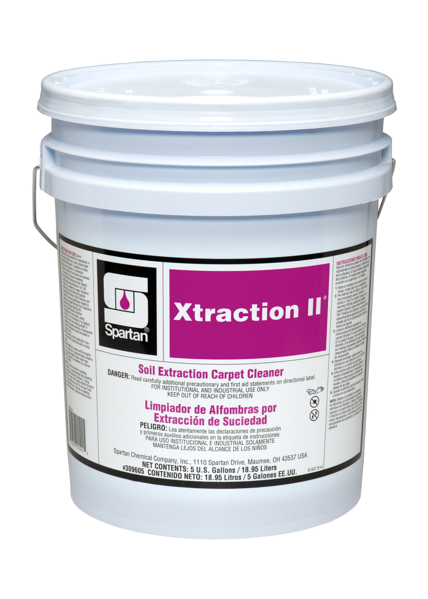 Spartan Chemical Company Xtraction II, 5 GAL PAIL