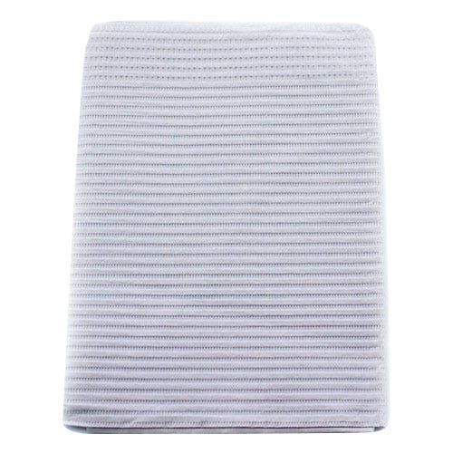 Econoback® Patient Towels, 2-Ply Tissue with Poly, 19" x 13", Silver Grey - 500/Case