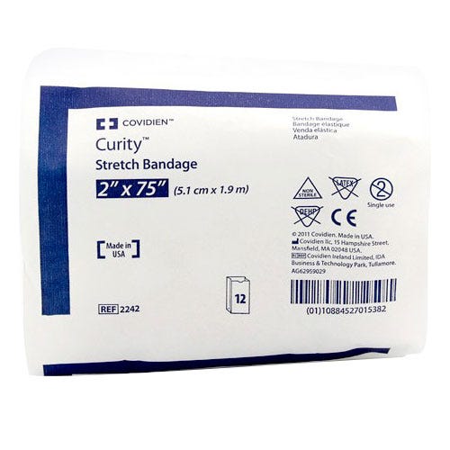 Curity™ Conform Stretch Gauze, 2" x 2yds, Non-Sterile