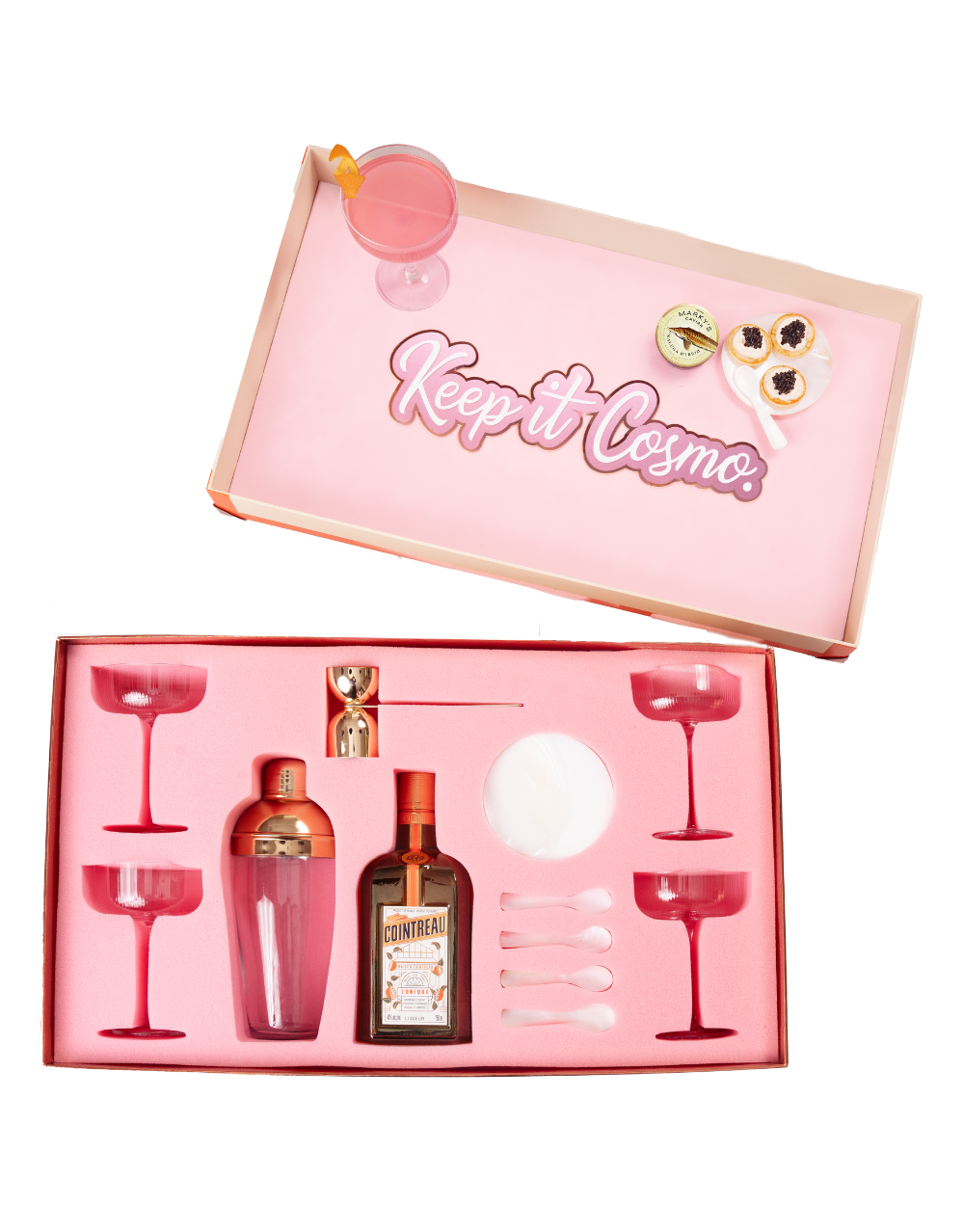 COINTREAU, COSMOS + CAVIAR KIT
