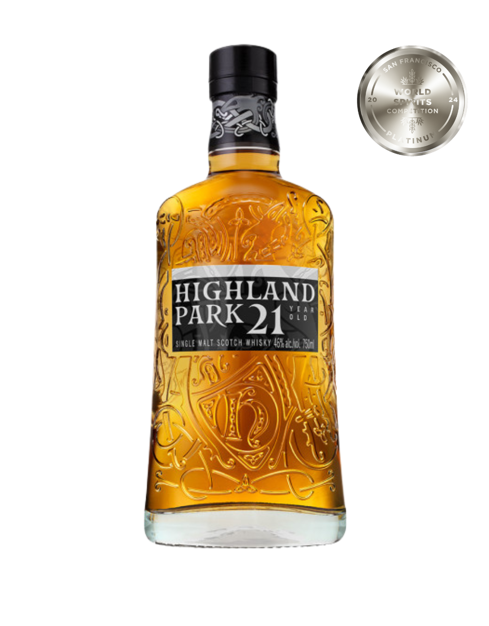 HIGHLAND PARK 21 YEAR OLD SCOTCH WHISKY
