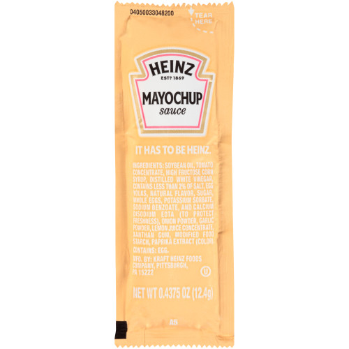  HEINZ Mayochup, 7/16 oz. Packets (Pack of 200) 