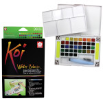Sakura Koi Water Colors Field Sketch Box with Brush 36 Colors
