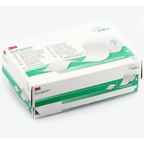 Durapore™ Surgical Tape, Silk, 2" x 10 yds  - 6/Box