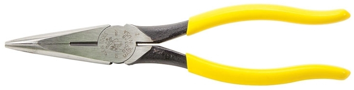 KLEIN TOOLS® D203-8 8" PLIERS, NEEDLE NOSE