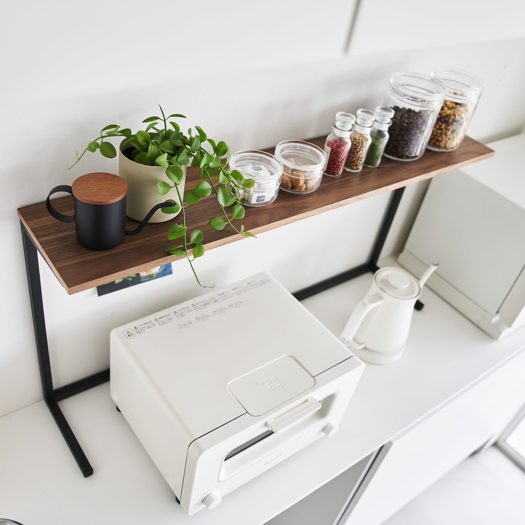 Wood-Top Kitchen Shelf : Freestanding Design