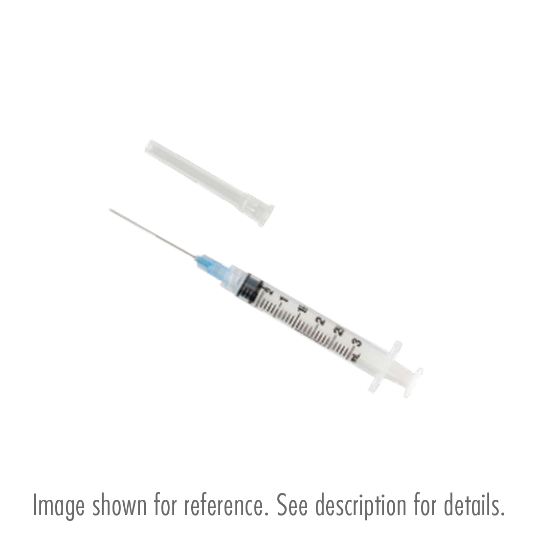 Monoject™ 6 cc Syringe w/21ga x 1" Needle, Soft Pack - 4/Case