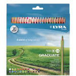  GRADUATE COLOR PENCIL SET 24CT ASST