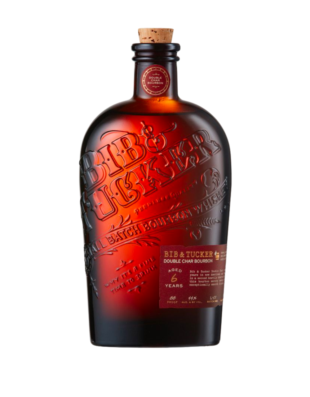 BIB & TUCKER DOUBLE CHAR SMALL BATCH BOURBON WHISKEY