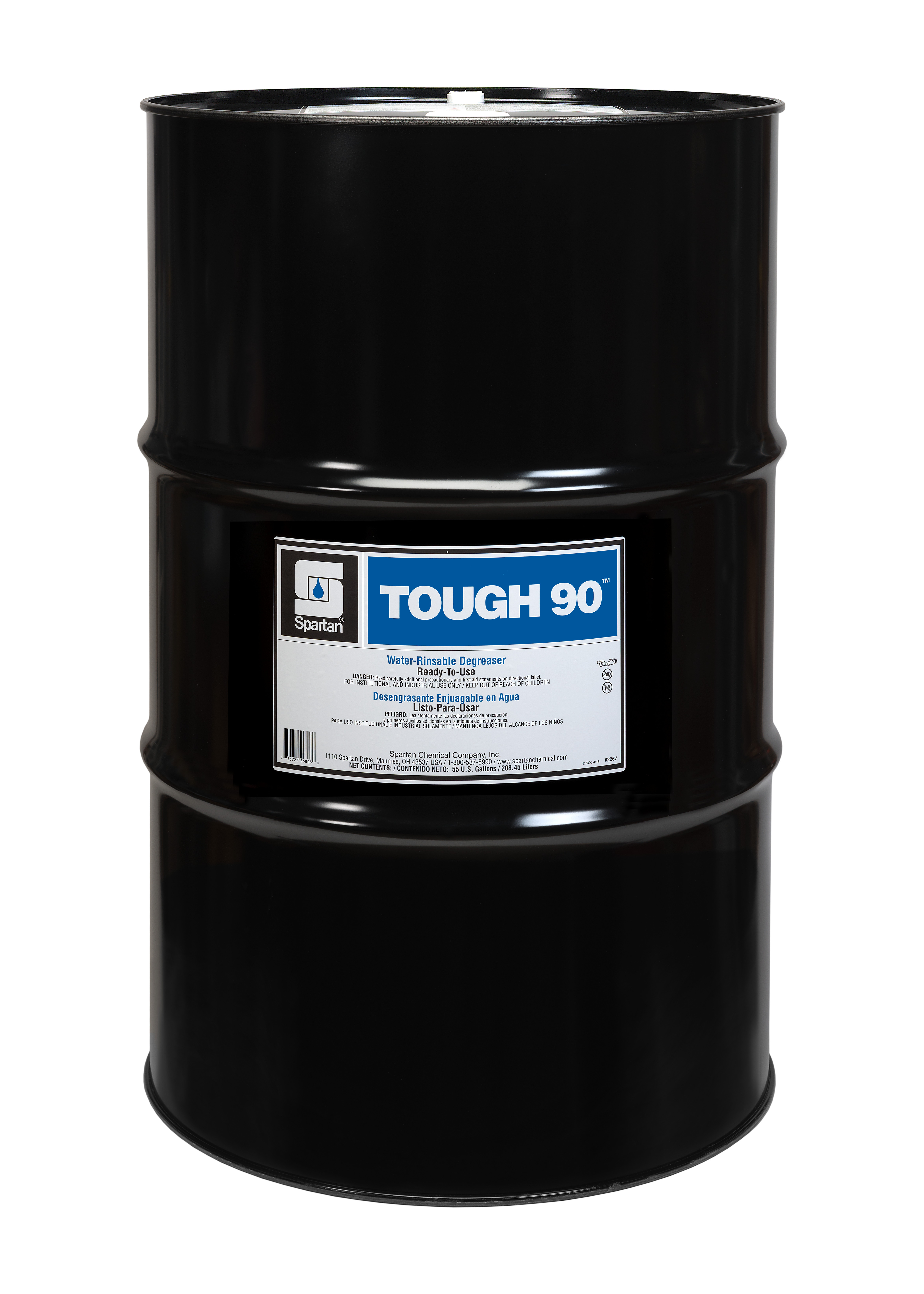 Spartan Chemical Company Tough 90, 55 GAL STEEL LINED