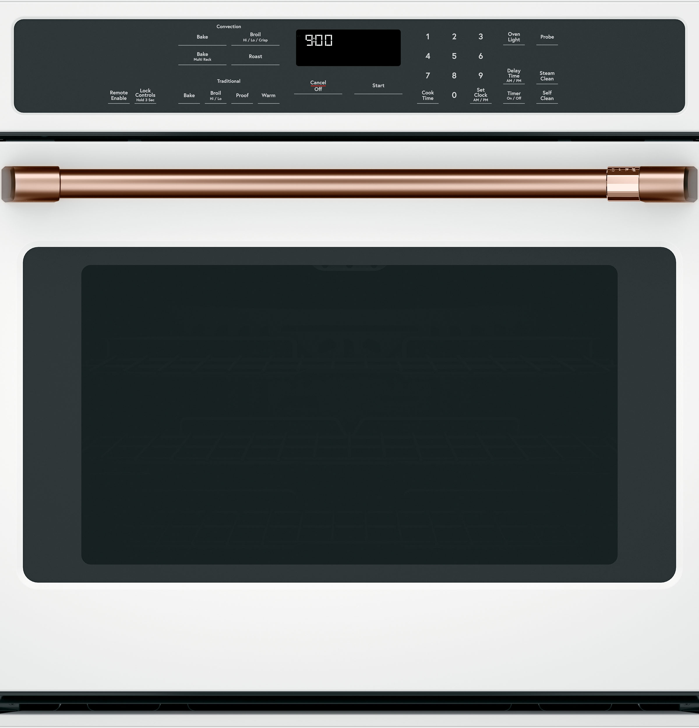 30" Width Hndl Kit for Sgl Wall Ovens Brushed Copper For use w/ Wall Ovens — Not Connectable view 2