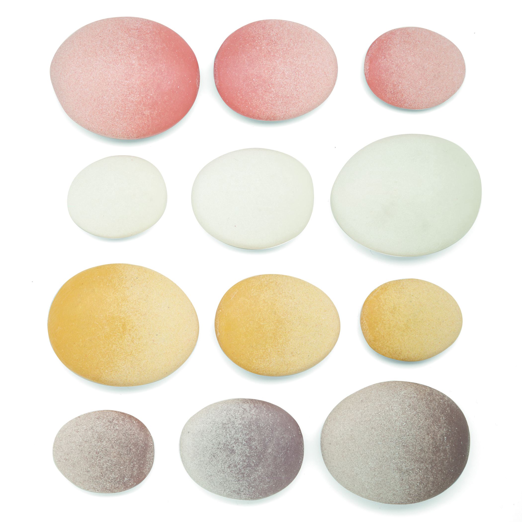 Yellow Door Natural Sorting Stone, Pack of 12 image number null