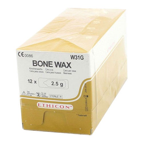 Bone Wax, 2.5gm - 12/Box