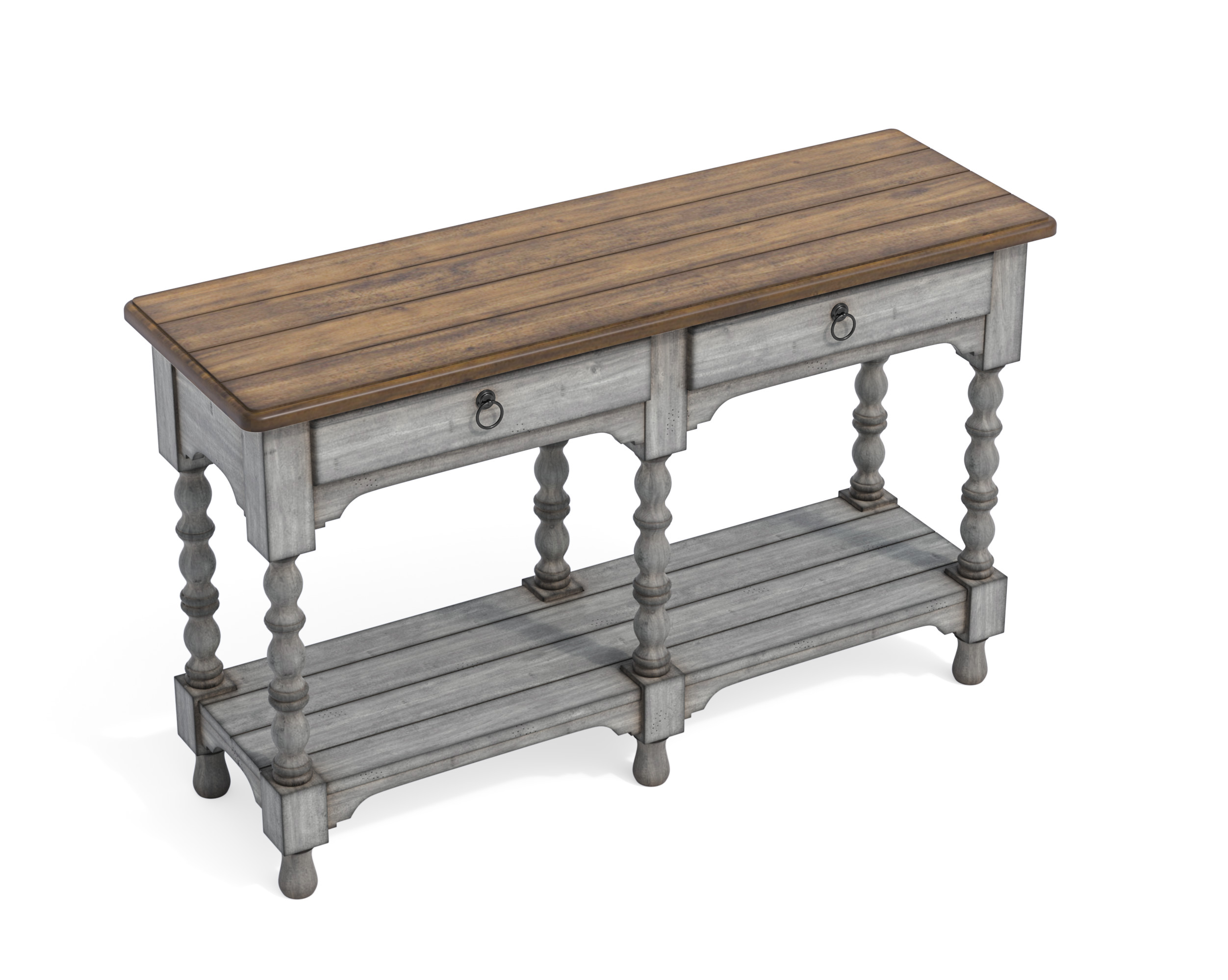 Flexsteel Plymouth Sofa Table with Drawers
