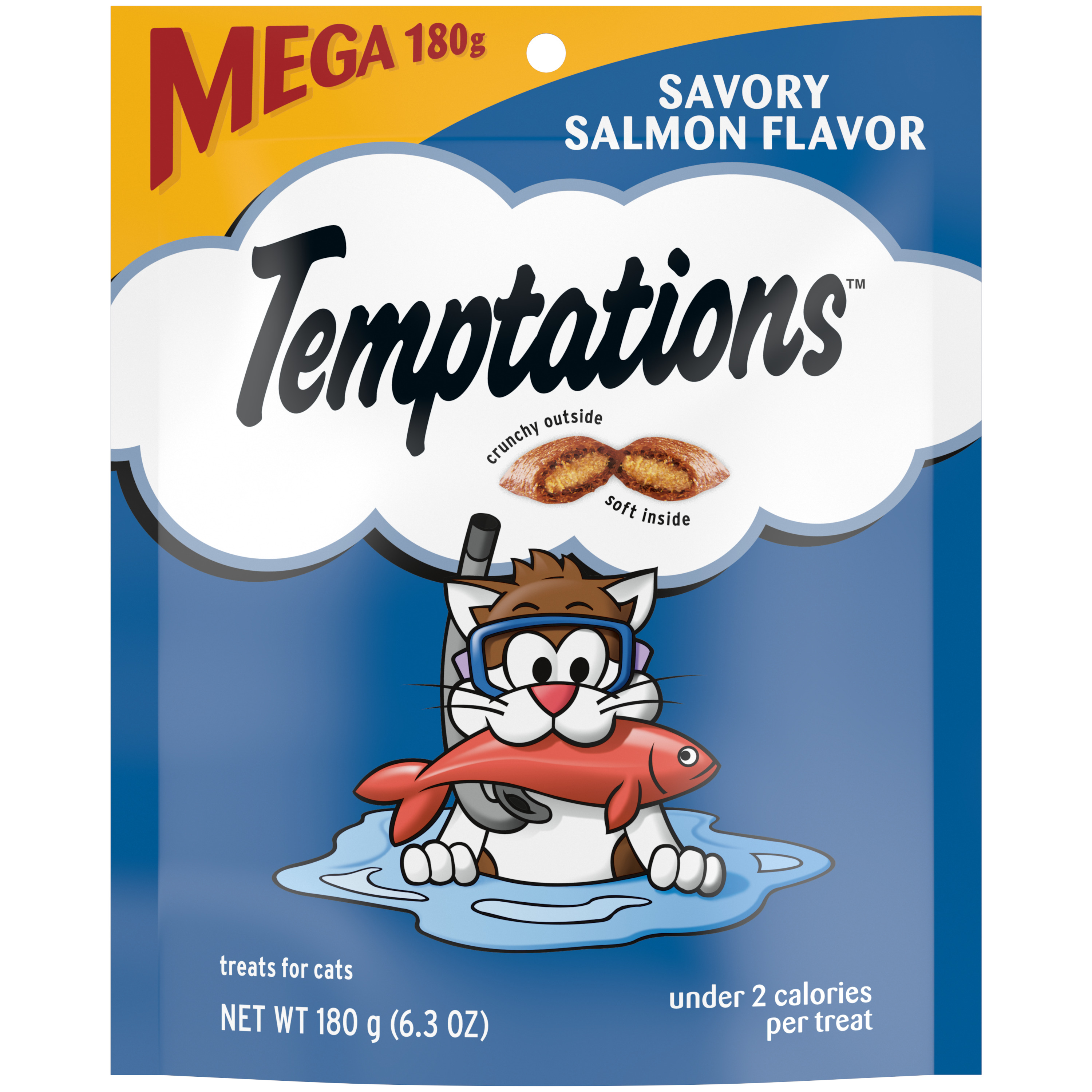 6.35 oz. Whiskas Temptations Savory Salmon - Health/First Aid