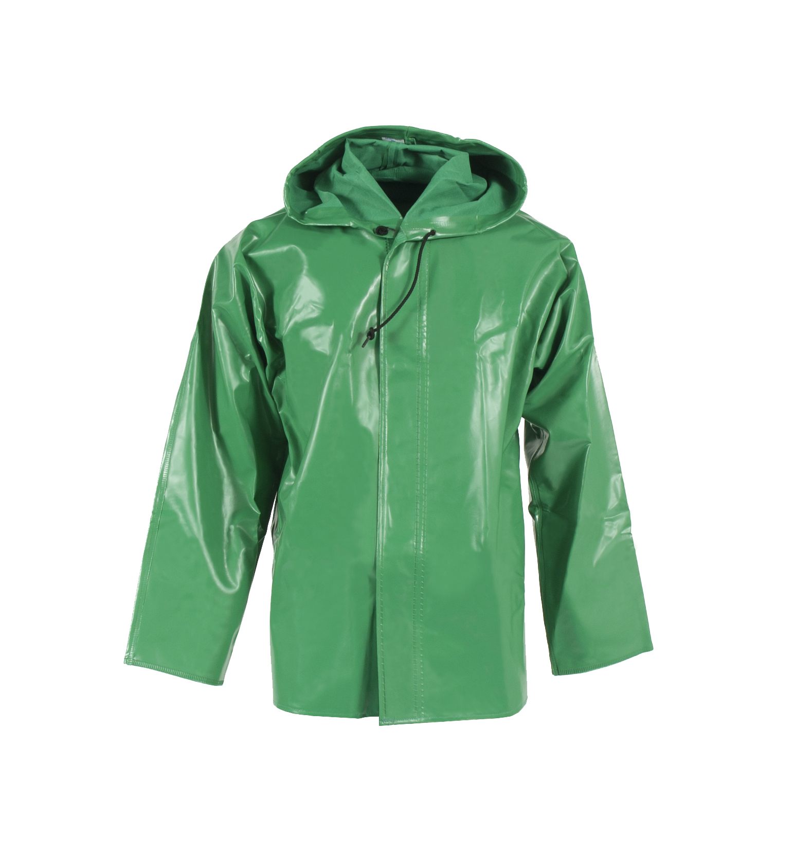 96AJ Chem Shield Jacket with Hood - Green - Size 2X