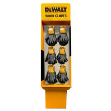 DEWALT Ultradex® Smooth Nitrile Free Standing Corrugated 6 Peg Display, 72 Pairs