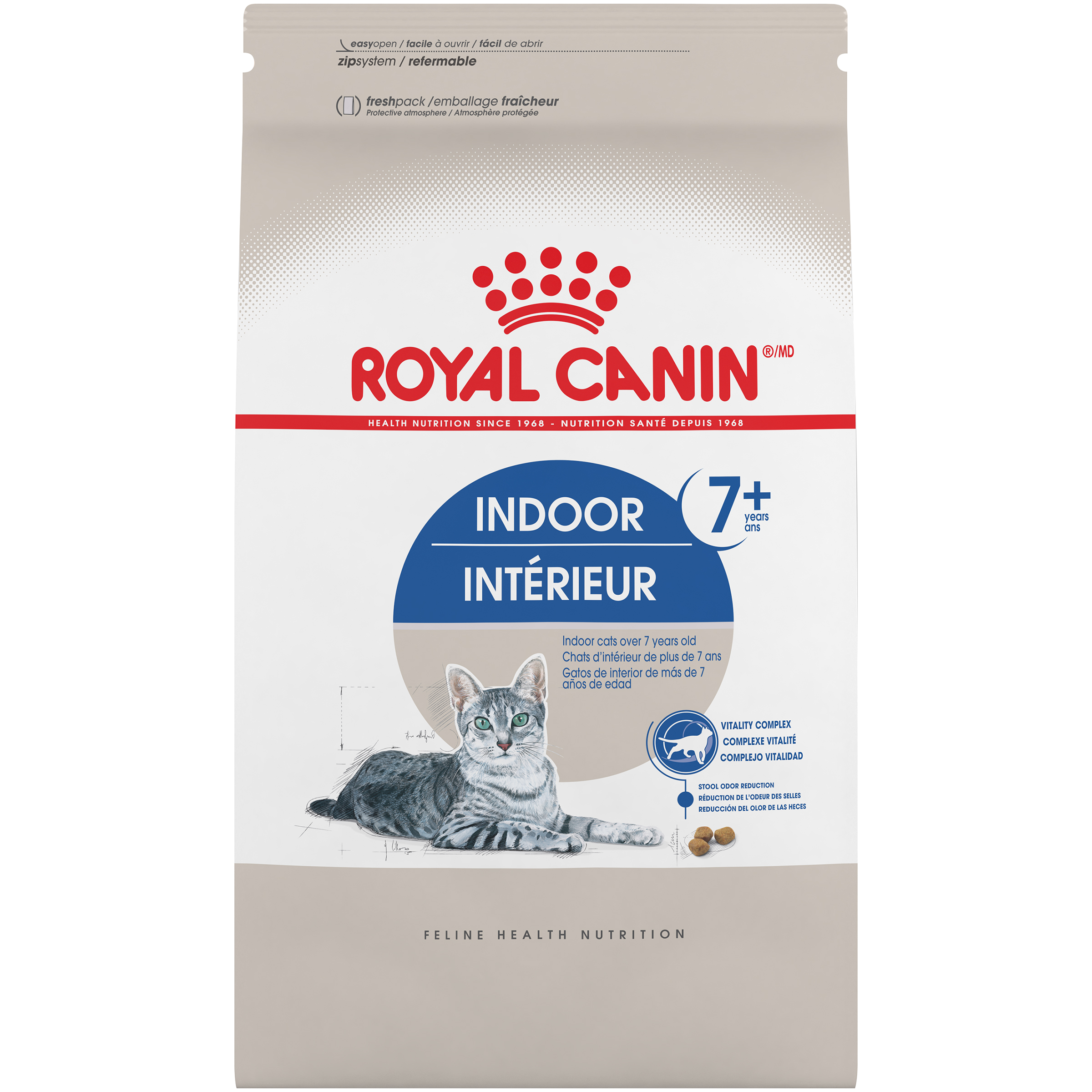 Indoor 7+ Dry Adult Cat Food Royal Canin