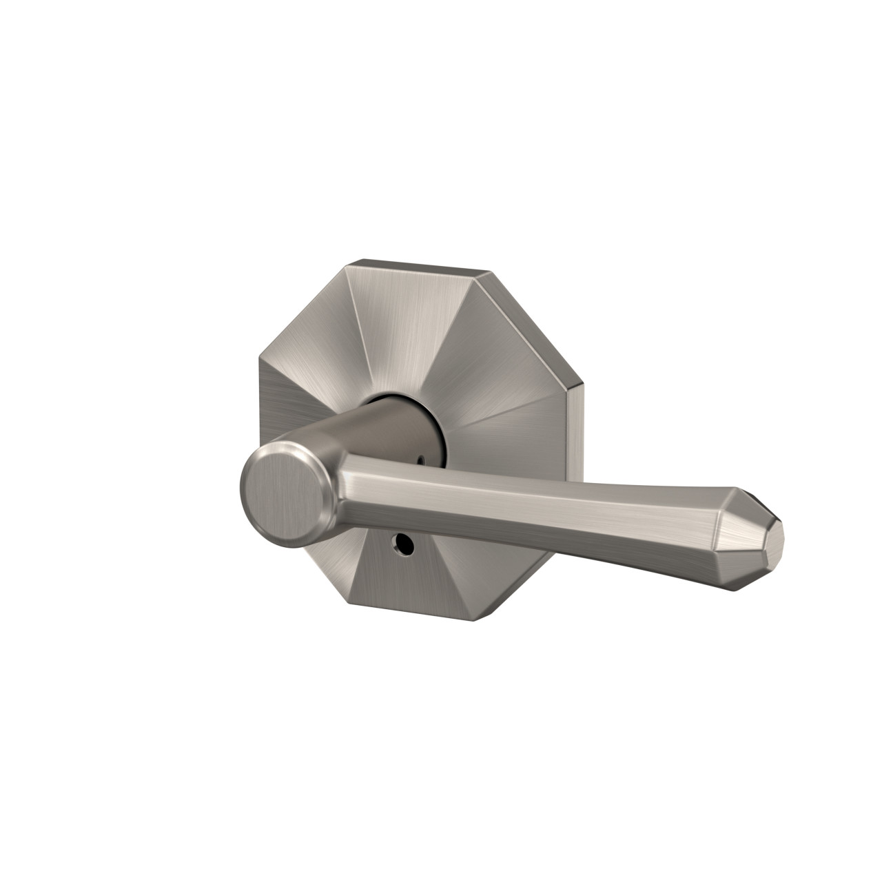 Custom Dempsey Lever Combined Interior Hall-Closet and Bed-Bath Lock