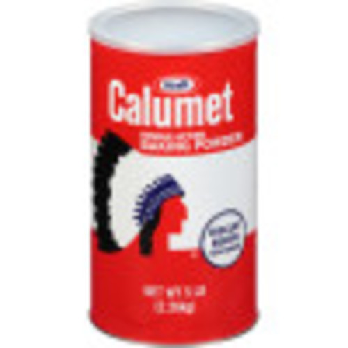 CALUMET Baking Powder, 5 lb. Canisters (Pack of 6) Kraft Heinz