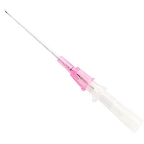 Jelco® IV Catheter, 20G x 1 1/4", Straight, with Pink Hub - 50/Box