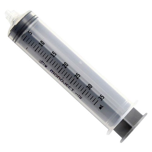 Syringe Luer Lock 35cc - 30/Box