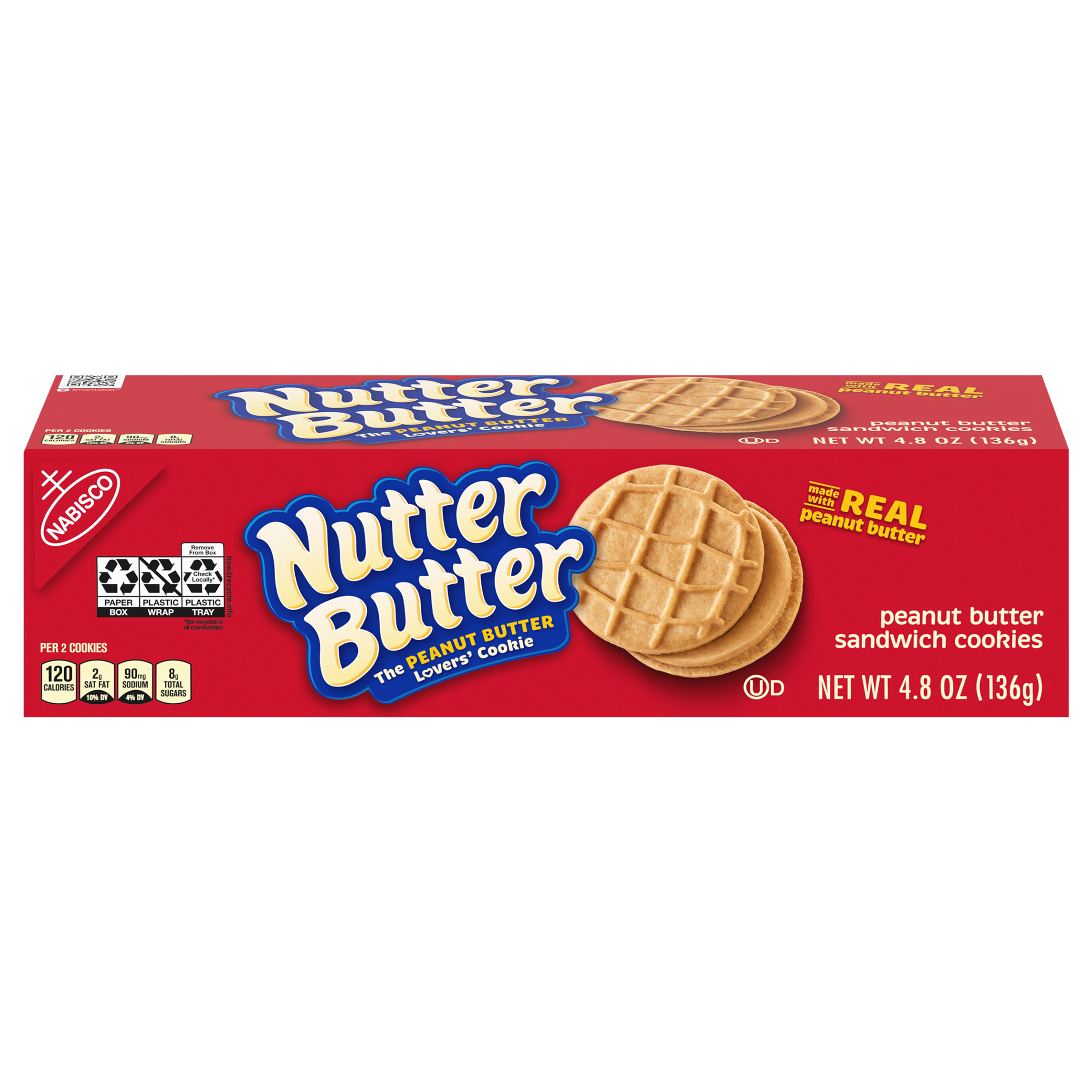 NUTTER BUTTER Convenience Pack 12/4.8OZ
