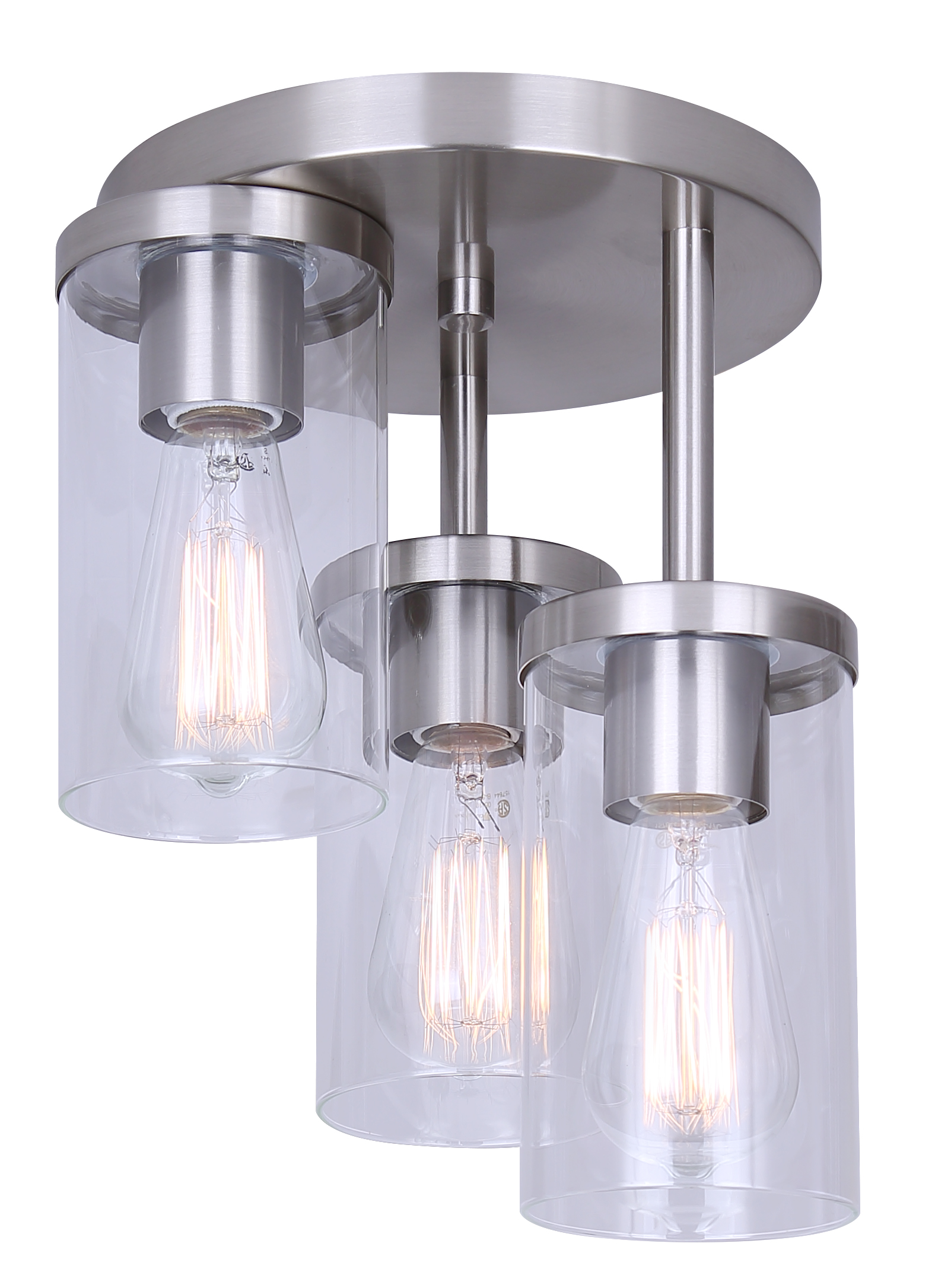BRITTON 3 LIGHT BN S/F 60W