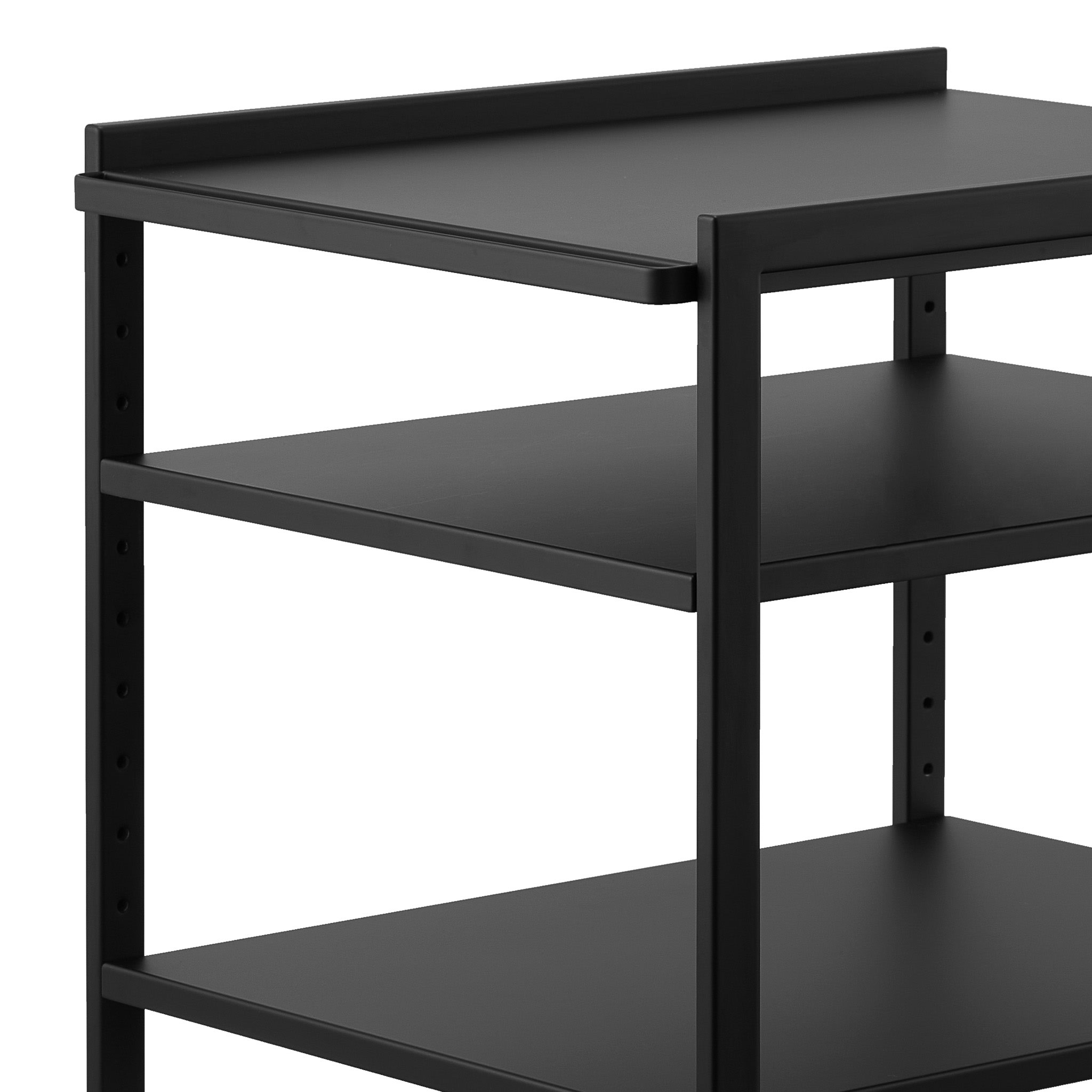 3-Tiered Under-Sink Organizer : Height-Adjustable Shelves