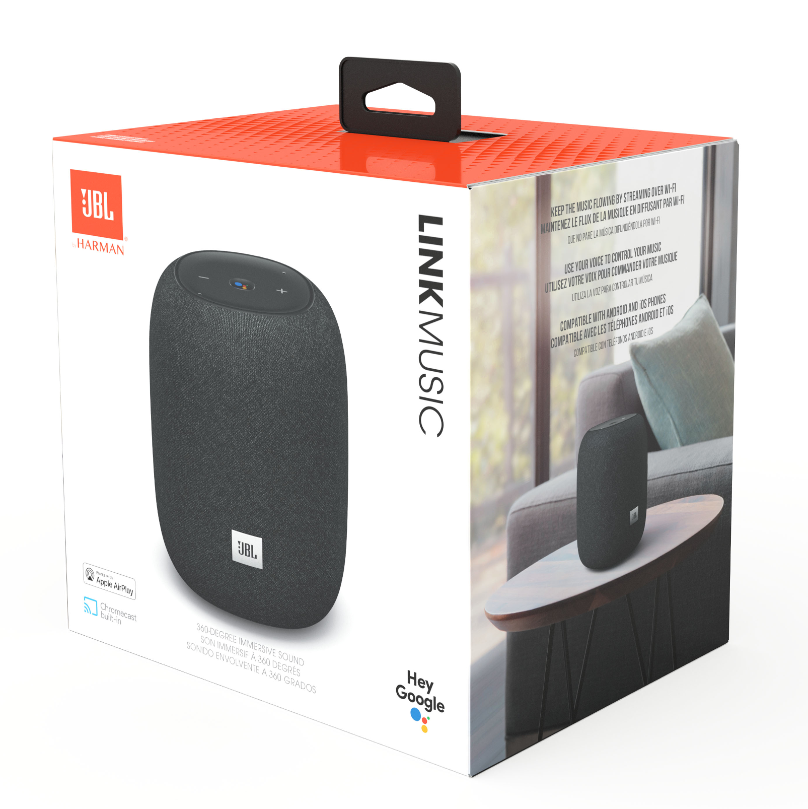Altavoz JBL Link Music, Wi-Fi - Imagen 2 de 21