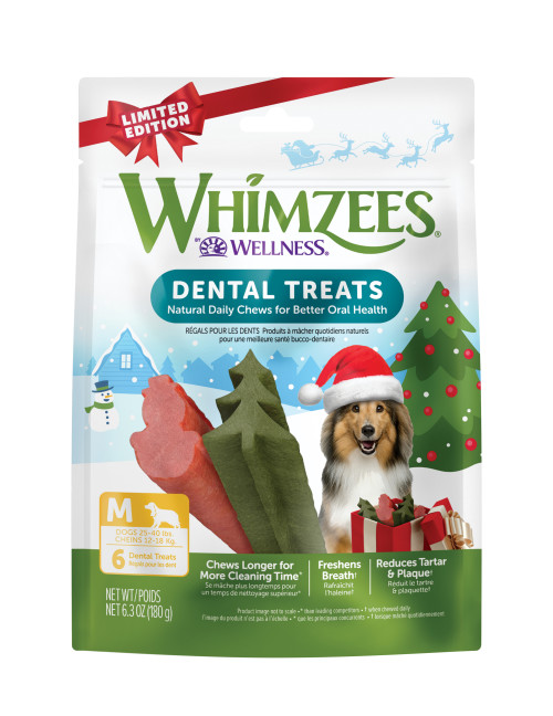 WHIMZEES Winter Shapes for M treat size