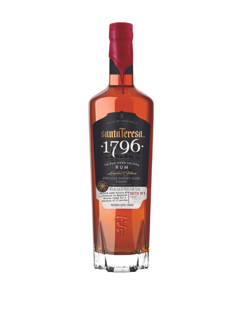 SANTA TERESA 1796 RUM SPEYSIDE WHISKY CASK FINISH