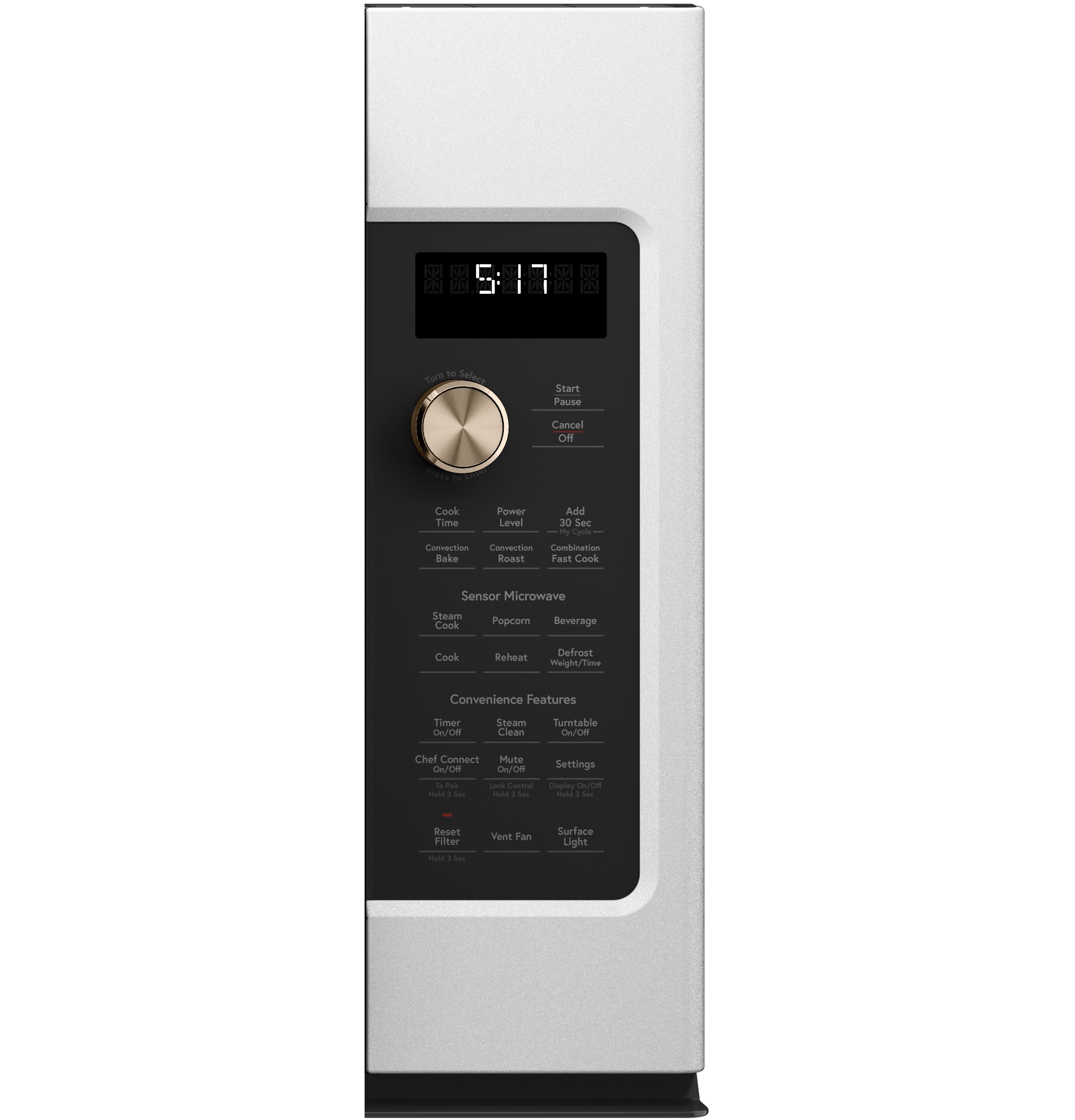 Café™ 1.7 Cu. Ft. Matte White Over The Range Microwave view 3