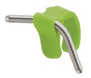 Irrigation Spray Clip Right  Side Green for new 20:1 Contra Angles, 3 per pkg
