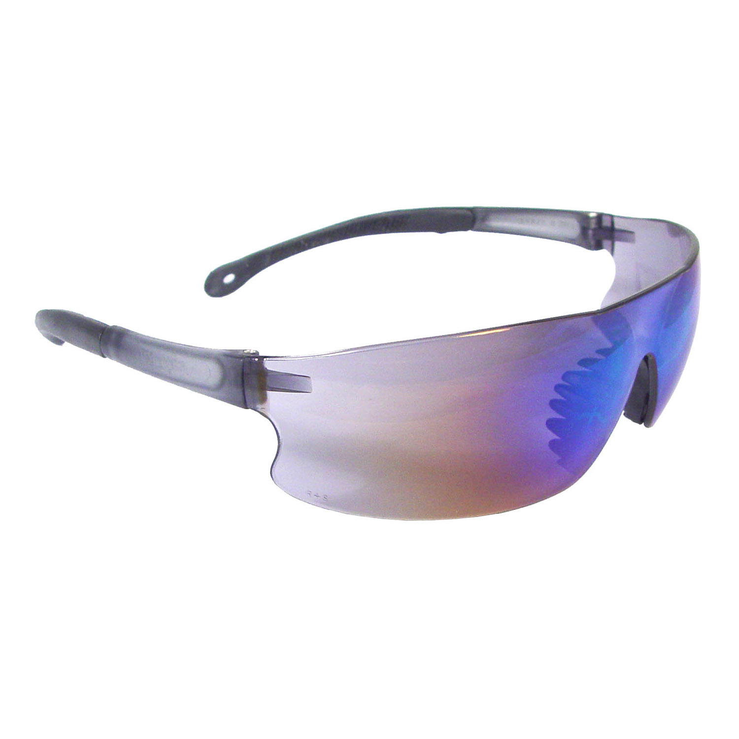 Rad-Sequel Safety Eyewear - Blue Mirror Frame - Blue Mirror Lens