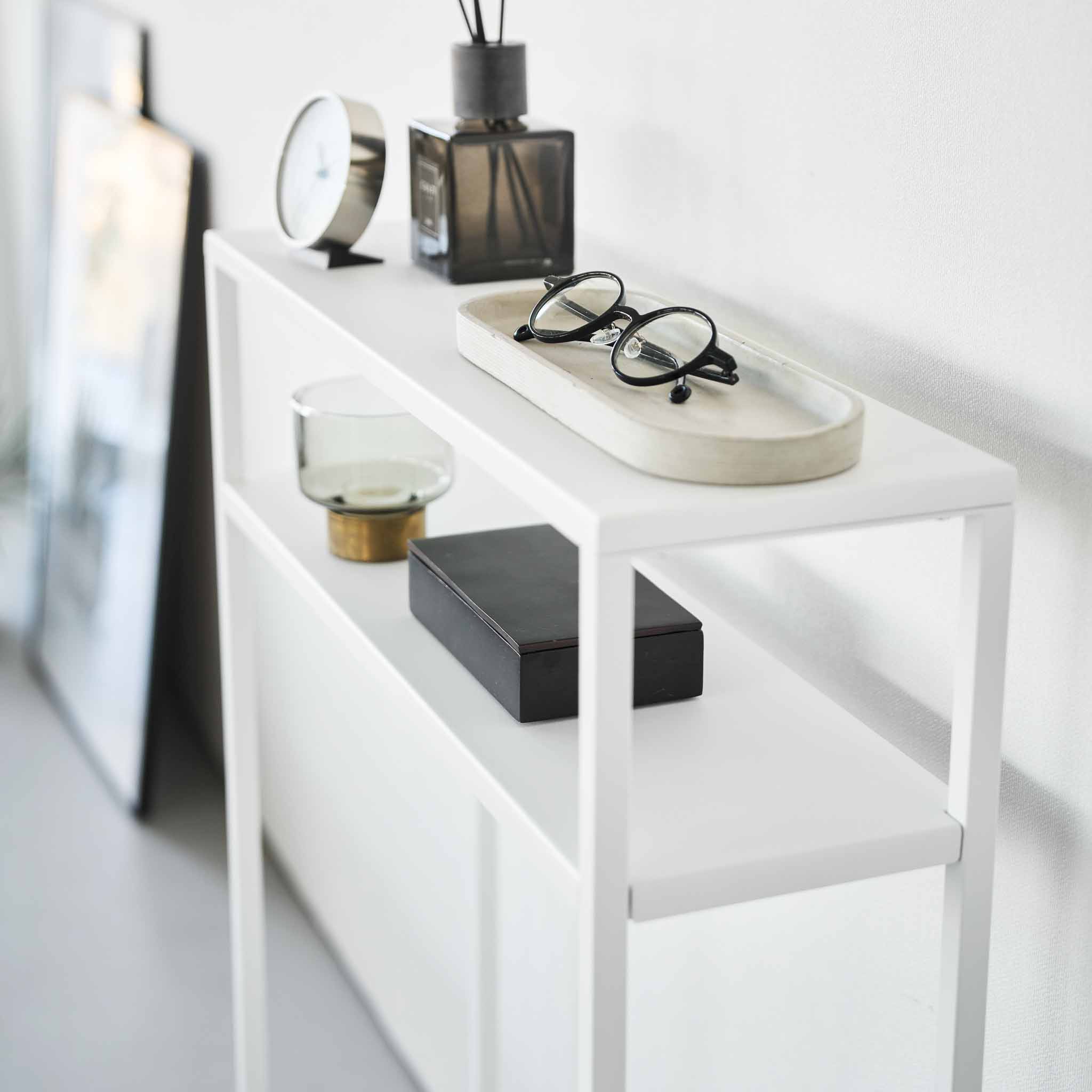 2-Tiered Console Table : Double Shelf Design