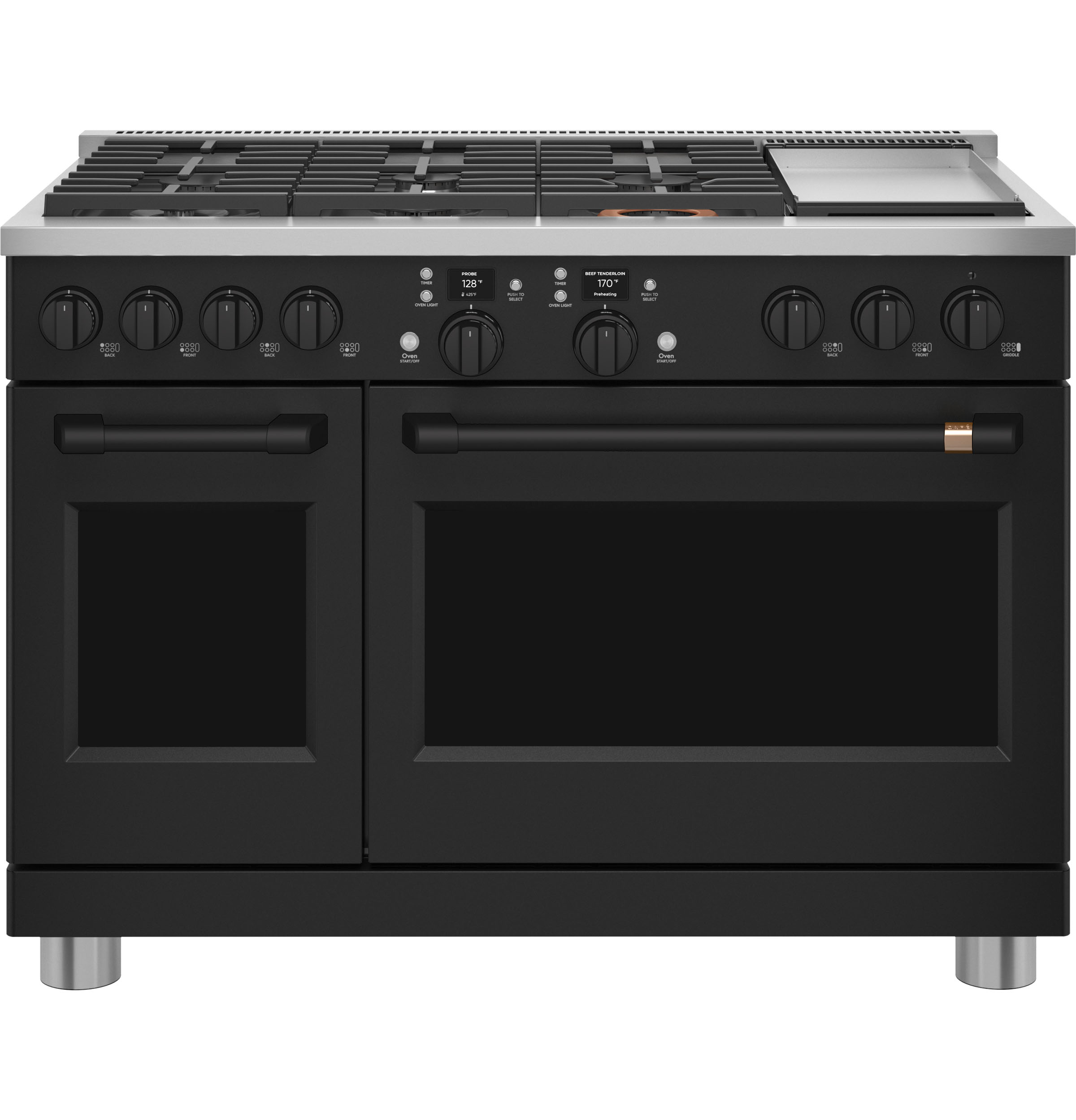 Pro RG — 48" — Knobs,Hndls — Flat Black — Not Connectable view 4