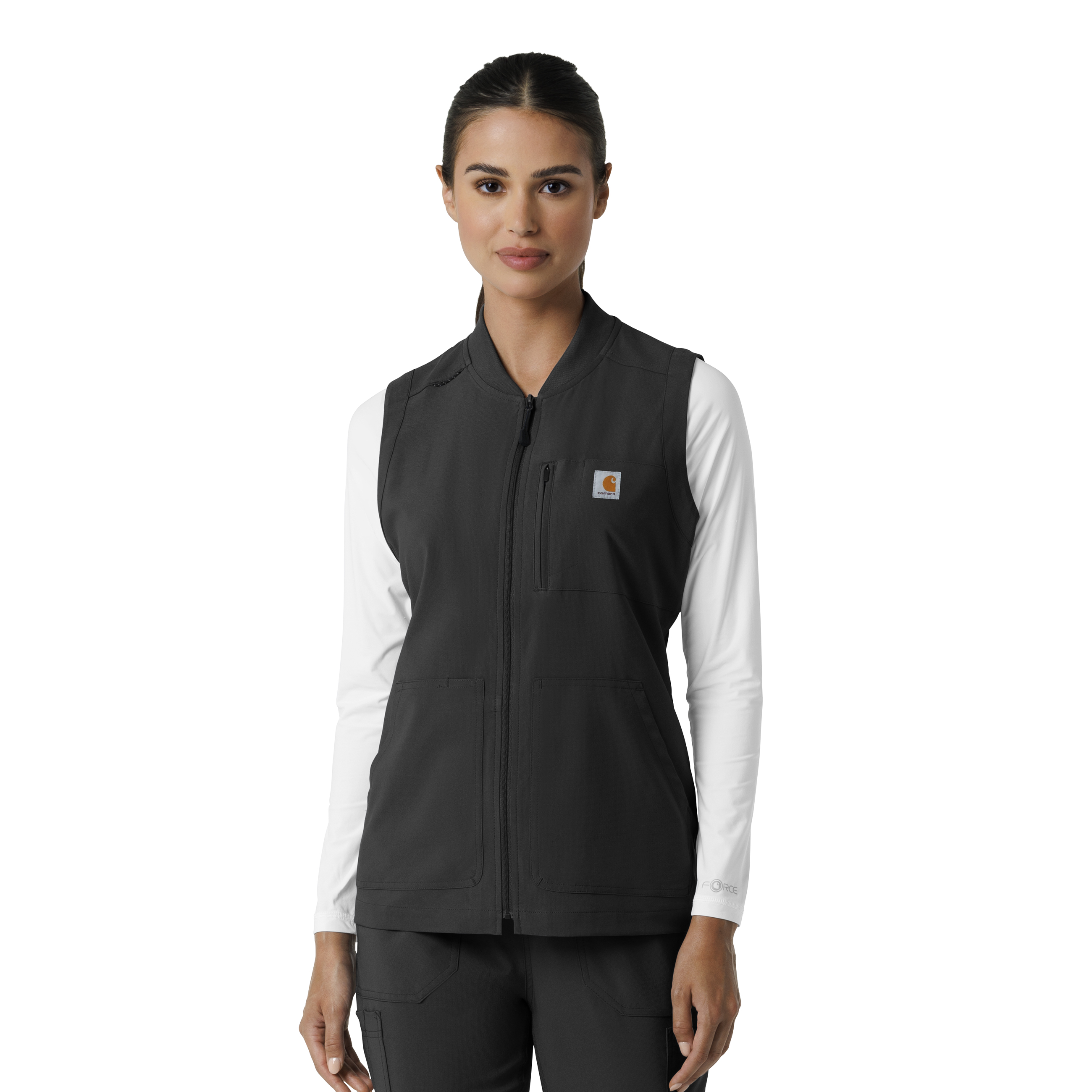 Force Cross&#45;Flex Women&#39;s Lightweight Scrub Vest-Carhartt