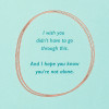 Truly Sucks Greeting Card - Sympathy, Thinking of You, Support image