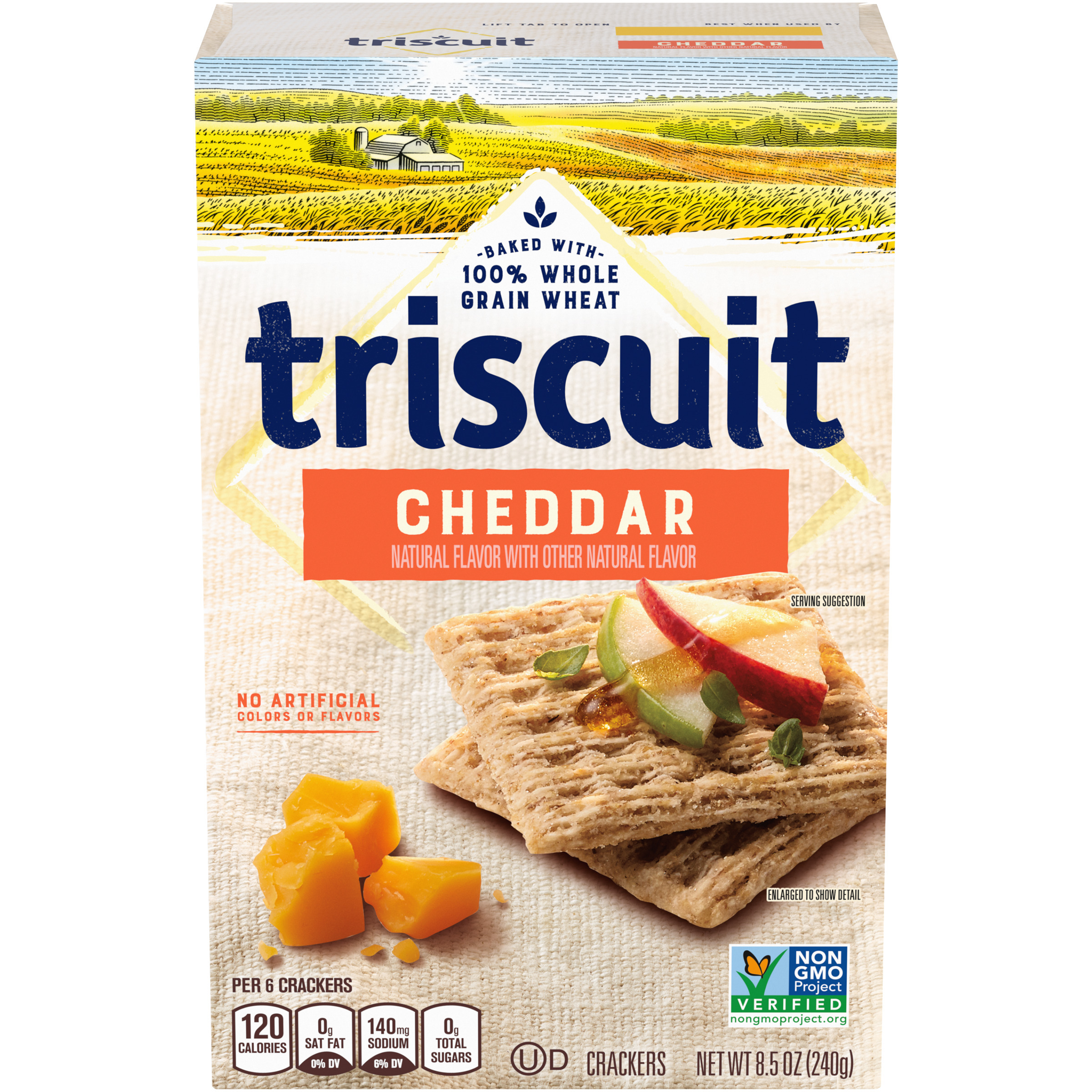 TRISCUIT Cheddar Crackers 8.5 oz