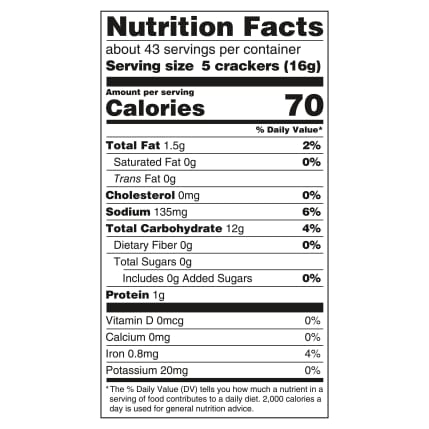 Nutrition Facts