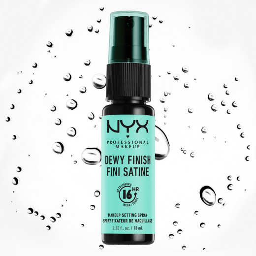 makeup setting spray - dewy finish (mini)