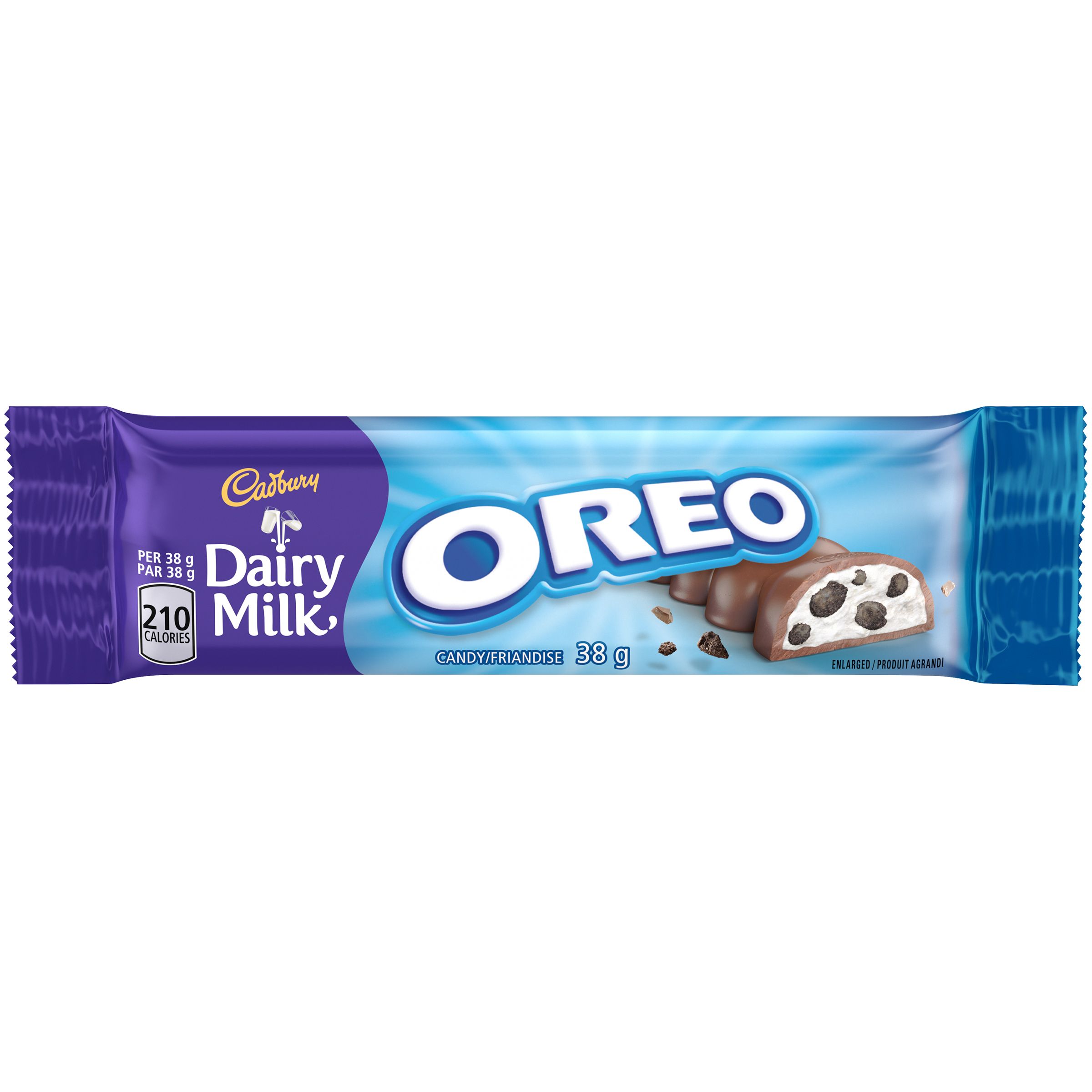 Cadbury Dairy Milk OREO, tablette de 38 g-3