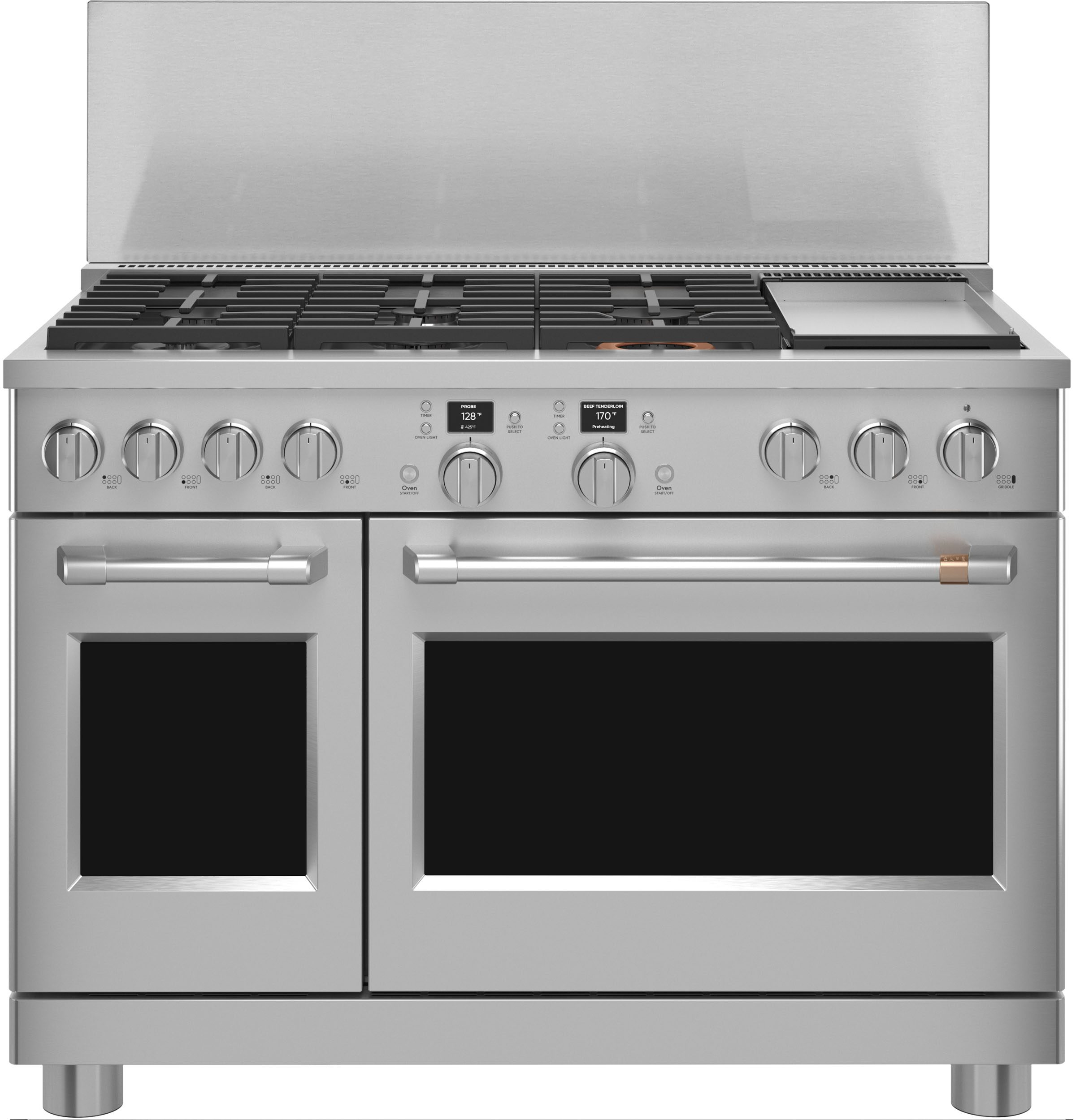 48" Width — 6 Burners — Dual Fuel — Griddle — Conv — ADA Compliant — Connectable via built-in WiFi view 5